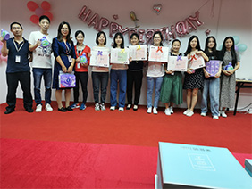 秋日暖阳，爱在NG28娱乐 -----记第三季员工生日会